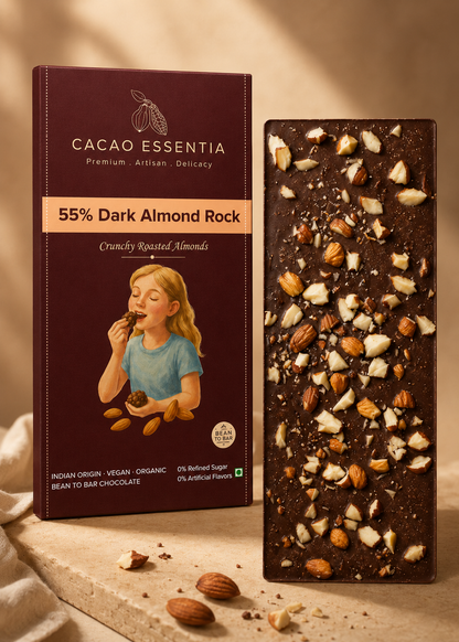 55% Dark Almond Rock