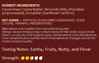 55% Dark Almond Rock