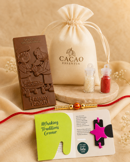 55% Dark Almond Rock - Rakhi Edition