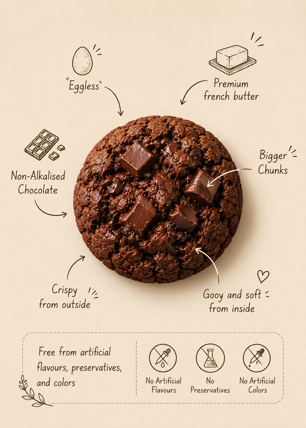 Dark Chocolate Chunk (Pack of 4)