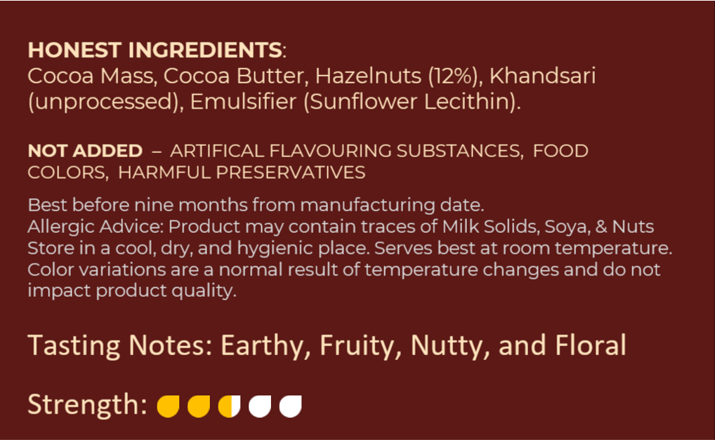 55% Dark Hazelnuts