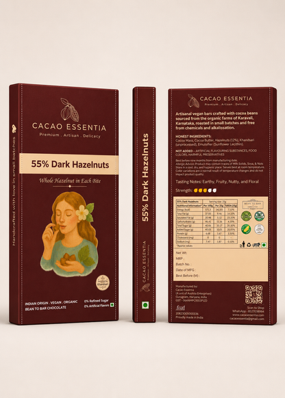 55% Dark Hazelnuts